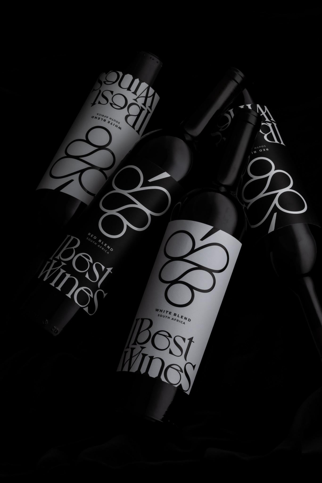 Four Pack – Two bottles of Red Blend and Two bottles of White Blend