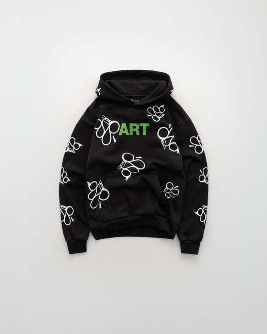 "ART" HOODIE [BLACK]