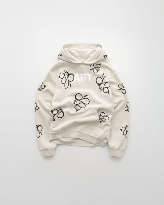 "ART" HOODIE [CREAM]